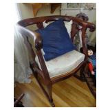 Solid Wood Rocking Chair