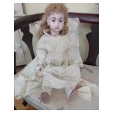 Vintage Real Seeley Body Doll 27" tall