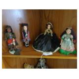 lot of small dolls, look @ pics, Indian doll,