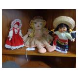 lot of small dolls, look @ pics, sumbro girl doll