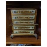 Victorian Style Music Jewelry Box