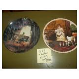 1989 & 1992 Bradex Collectible Plates