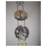 2 collector plates and wall hanger