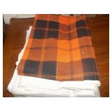 lot of table clothes