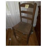 Solid Wood Frame Chair with cane seat