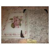 2 glass cutting boards