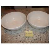 2 10" Bowls