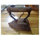 Cast Iron Iron, marked #5