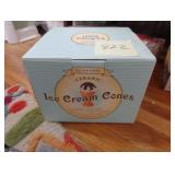 Williams-Sonoma Ceramic Ice Cream Cones