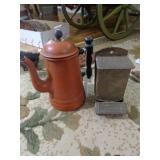 Pitcher and Matchbox Holder