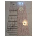 Quilting plastic cutting boards