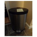 Metal Trash Can, with foot opener