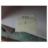 floor shelf unit not as wide as lot 879