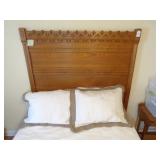full/double size bed (head & foot boards) and
