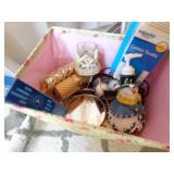 lot of misc bathroom items, look at pics