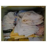 shelf lot, towels, lot at pics