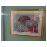 floral print 30" x 24"