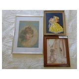 lot of prints, art work