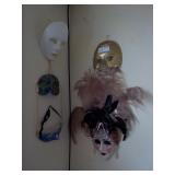 lot of 5 masks
