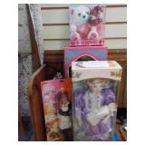 lot of 5 misc dolls, look @ pics