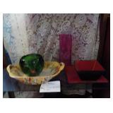 lot of misc glassware, look @ pics