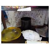 lot of misc glassware, look @ PICS