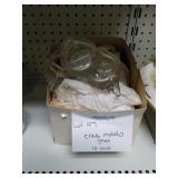 lot of glass crab molds 10 pcs