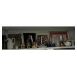 lot of misc items, glass, prints, etc..