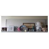 lot of misc glassware, plate, vase, etc..