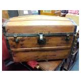 Roll Top Trunk w/ shelf