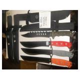Lot of knives 10" blade