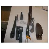 Lot of knives, filet & skinning