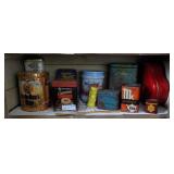 lot of 11 tins, Uncle Ben