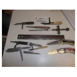 lot of knives & letter openers