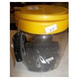 tub full of pocket knives