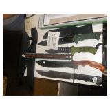 lot of long knives