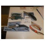 lot of 10 assorted pocket knives