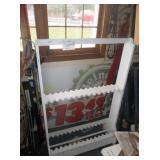 Finishing Pole Holder, holds 30 poles