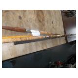 lot of 3 fishing poles