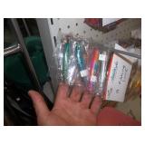 lot of 9 fishing lures
