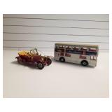 Antique Toy Car, Silver Jubilee Bus