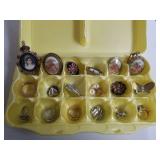 Earrings, Rings, Pins, Necklace