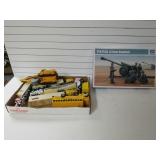 PLA PL96 122mm Howitzer Model Kit, Toy Busses And