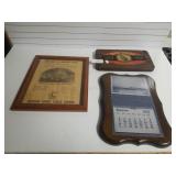 Bob White Farms Plaque, 1910 Vienna Bridge