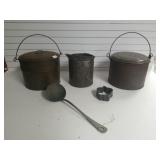Vintage Tin Pots
