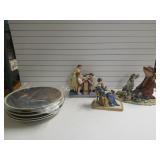 Norman Rockwell Plates And Figurines
