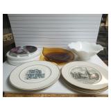 Various Plates And Dishes