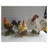 Rooster Figurines, Rooster Pitcher