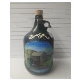 Vintage Hand Painted One Gallon Jug