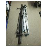 Metal Bed Frame, Crutches